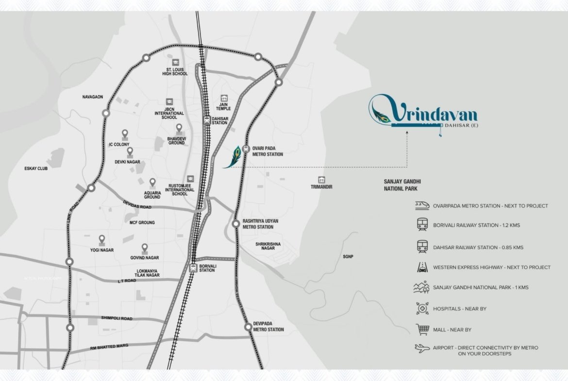 VRINDAVAN RESIDENTIAL – PREMIUM 1 & 2 BHK HOMES AT DAHISAR EAST