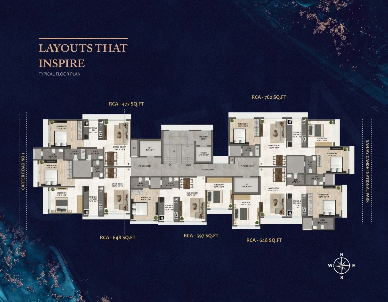 Floor Plan SAMARPAN RAJDEEP, Borivali East