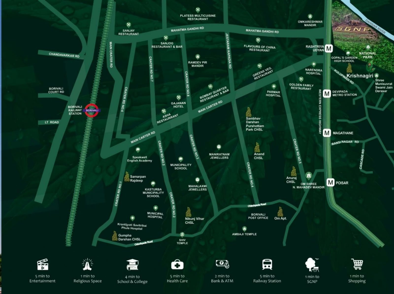 KRISHNAGIRI CHSL – BORIVALI EAST- Premium 2 & 3 BHK Homes