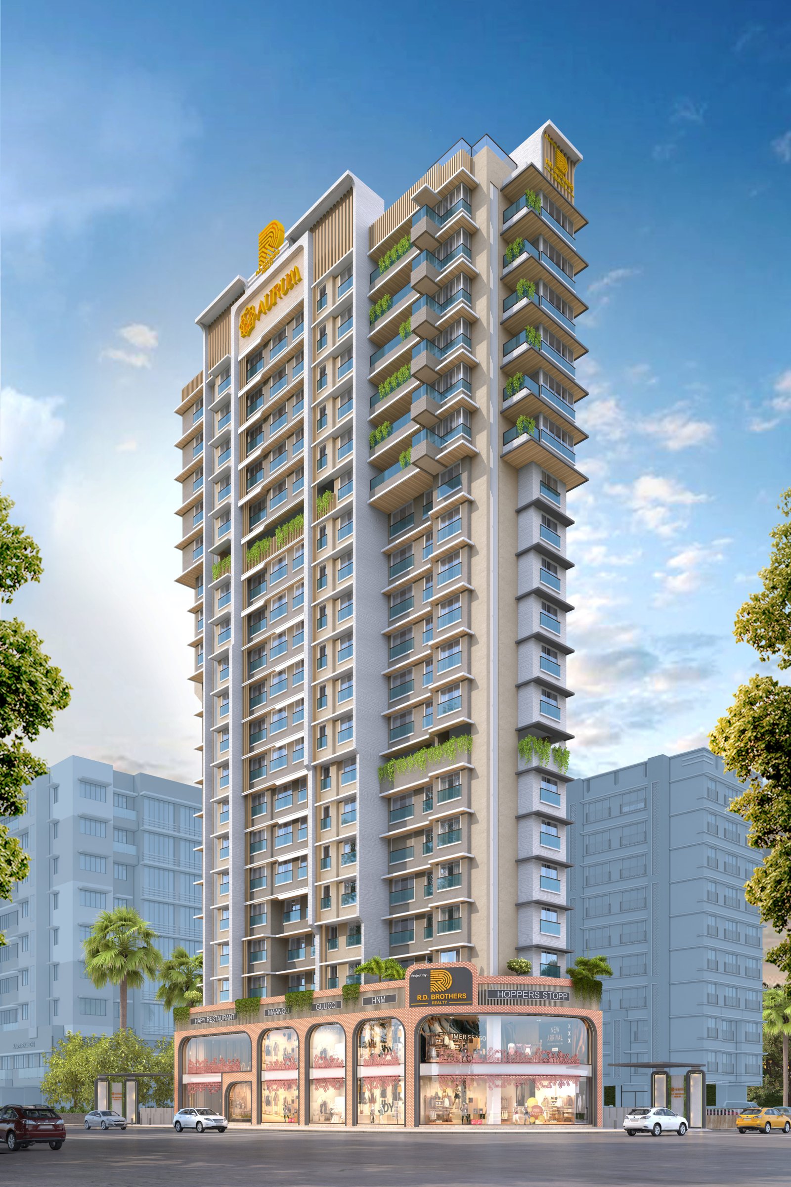 R D BROTHER ( LT ROAD )_036 19 TH FLOOR-DnwmwYpV RD Auram, Borivali West