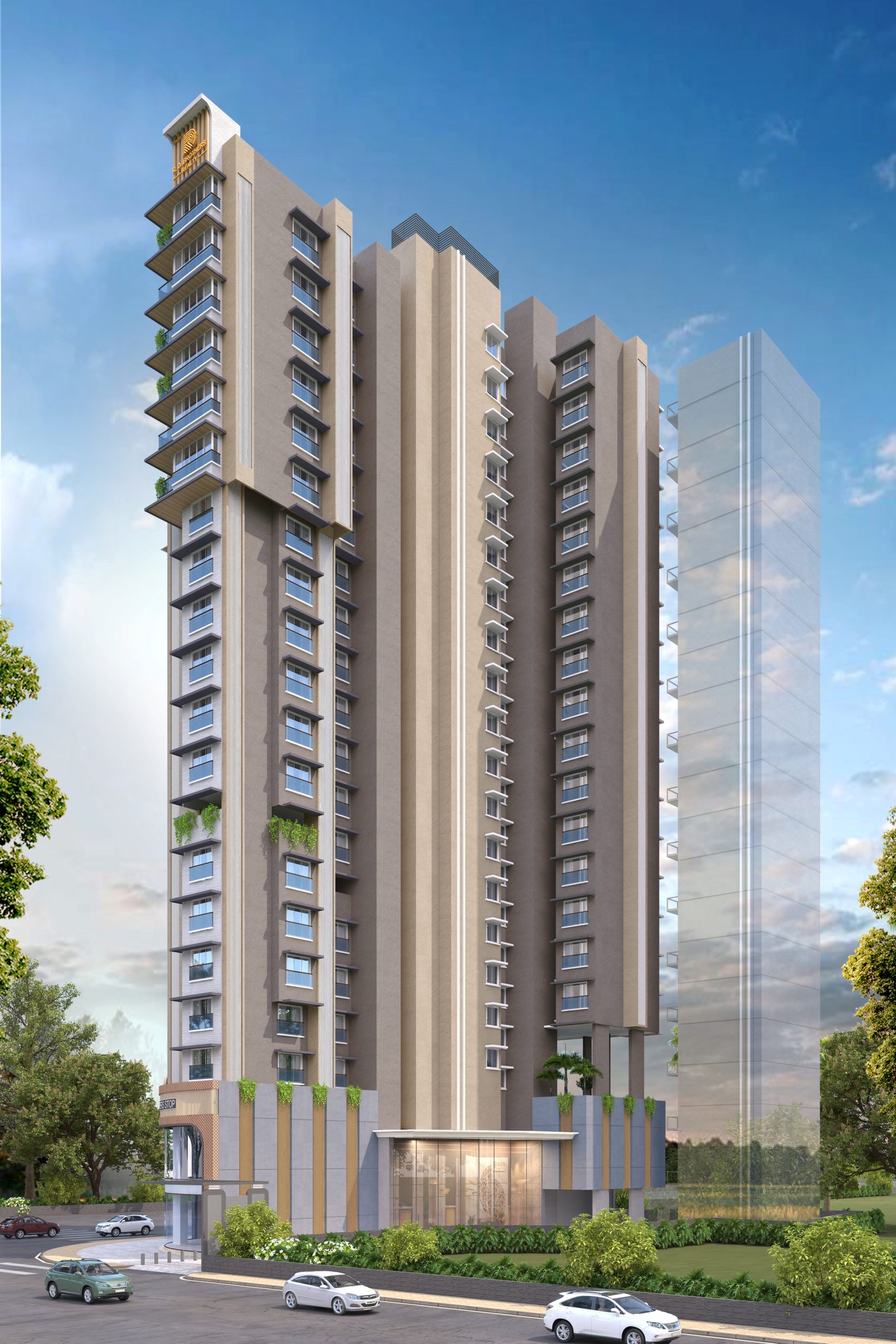 REAR SIDE DAY VIEW_008-CZ33g0QM RD Auram, Borivali West