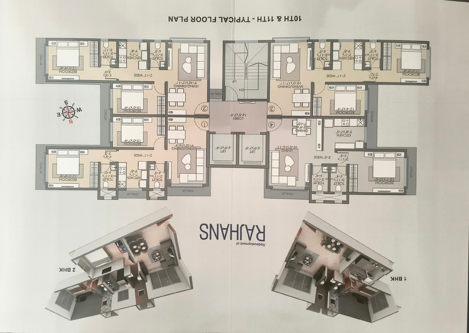 Rajhans – Dahisar East Premium 1 & 2 BHK Residence