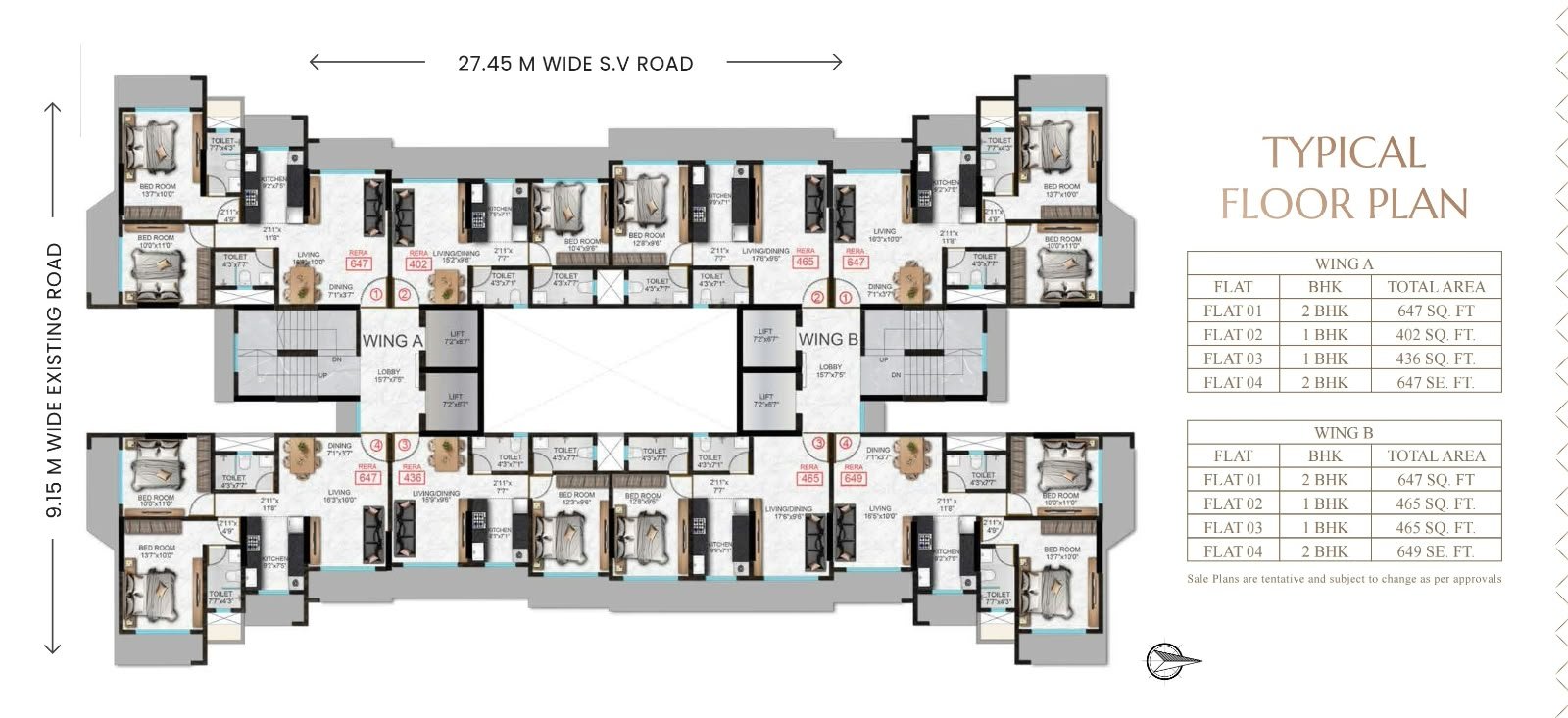 H Rishabhraj Emerald – Premium 1, 2 & 3 BHK Homes in Dahisar East