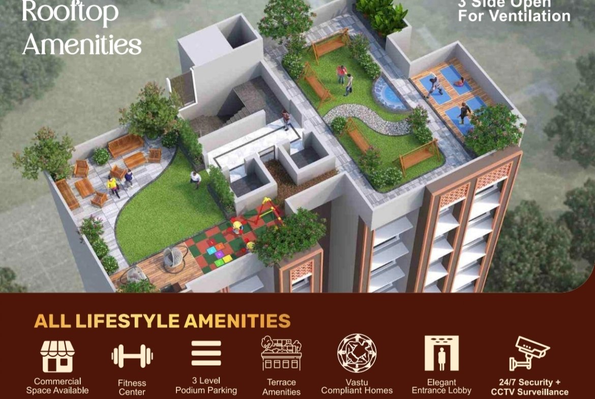 SWANAND – Exclusive Lifestyle Residences 1, 2 & 3 BHK