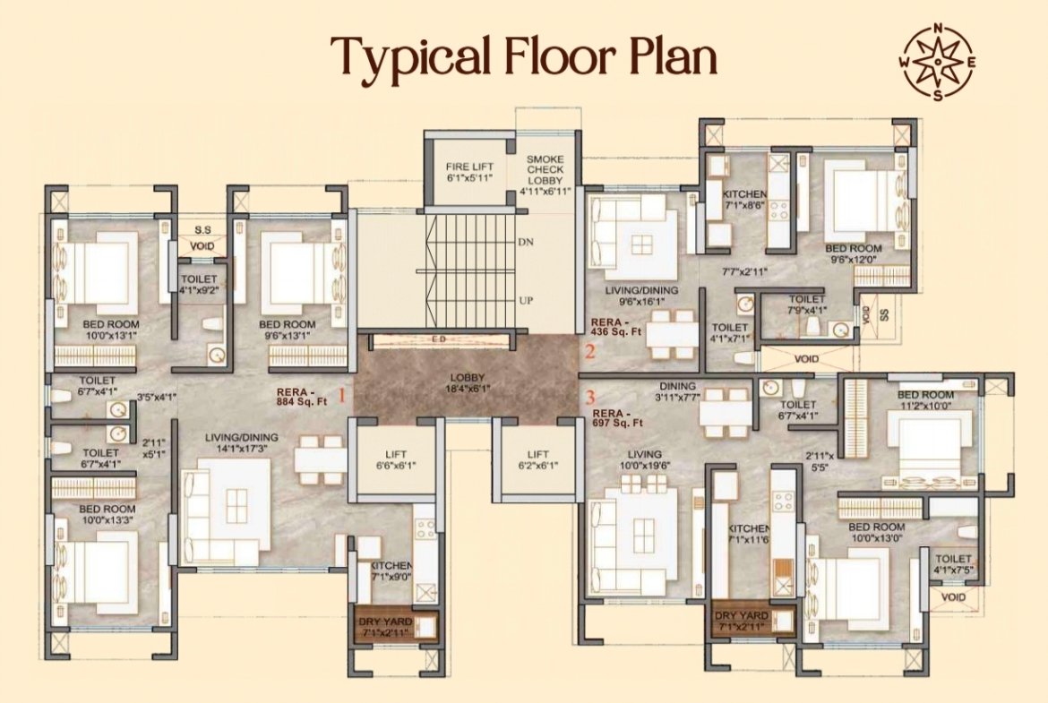 SWANAND – Exclusive Lifestyle Residences 1, 2 & 3 BHK