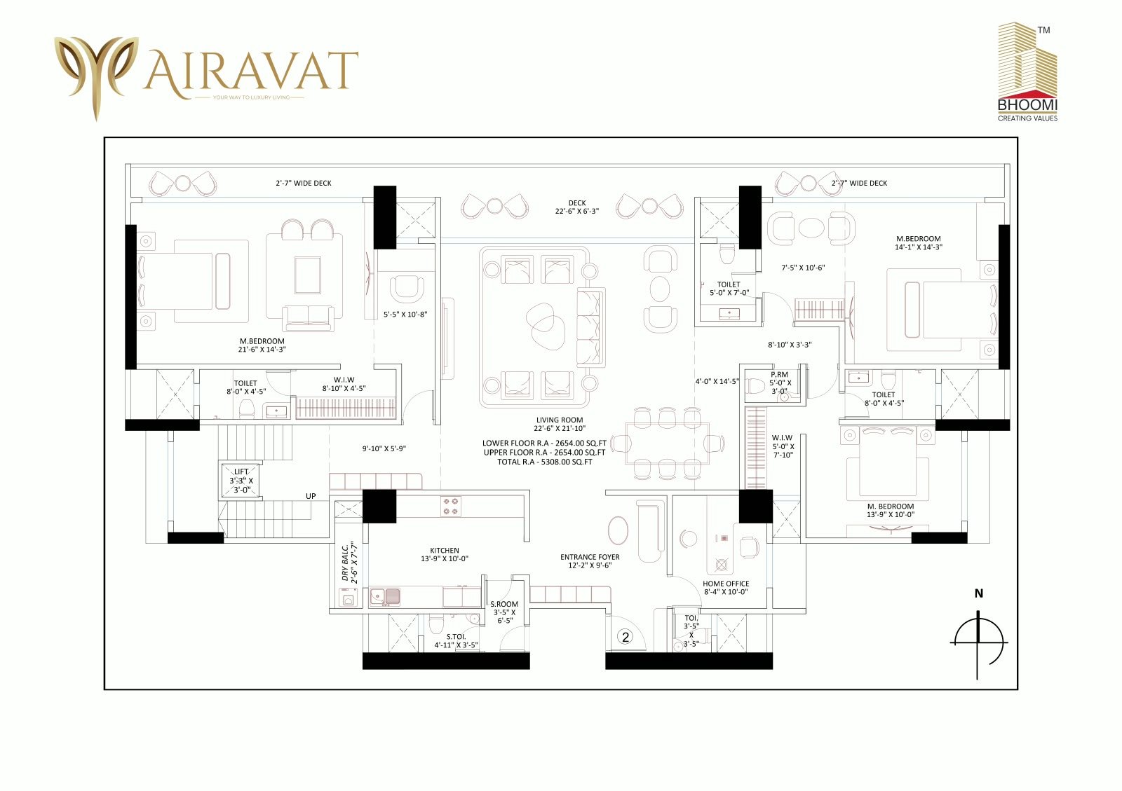 Bhoomi Airavat – The Crown of Borivali West 3 & 4 BHK residences