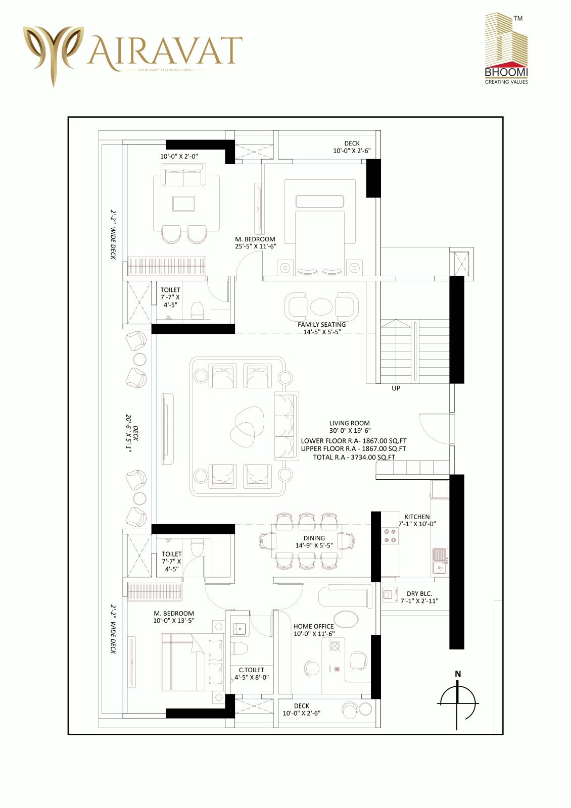 Bhoomi Airavat – The Crown of Borivali West 3 & 4 BHK residences