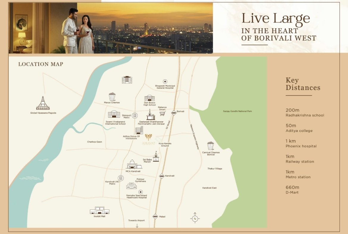 Bhoomi Airavat – The Crown of Borivali West 3 & 4 BHK residences