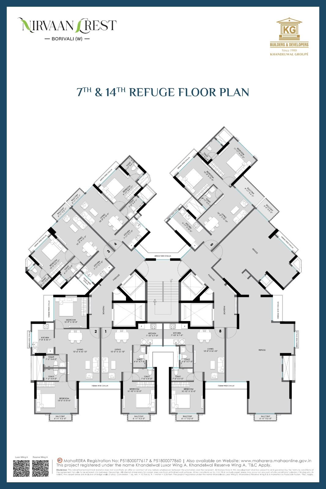 floor plan2 Nirvaan Crest – Borivali West