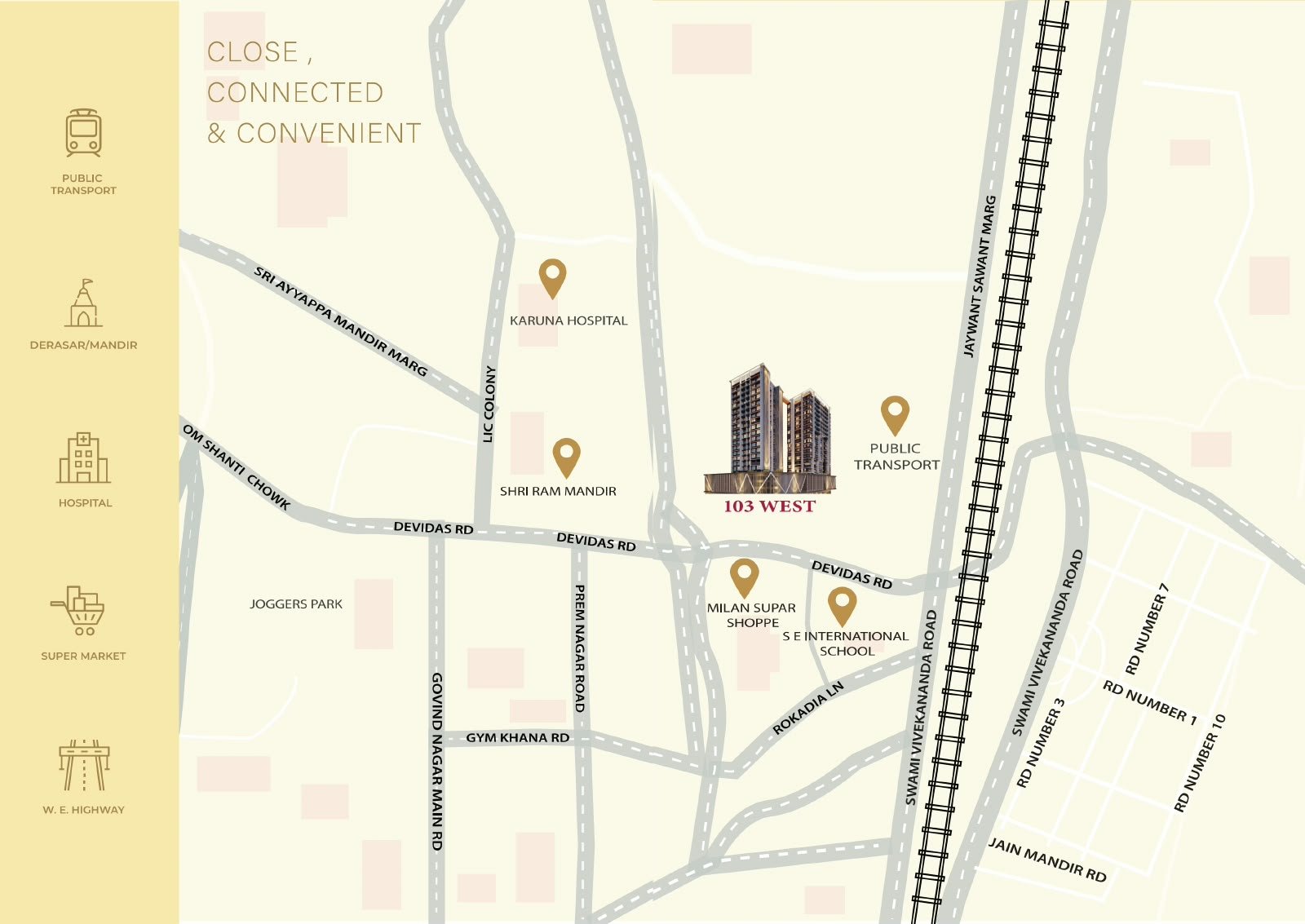 location 103 West, Borivali West