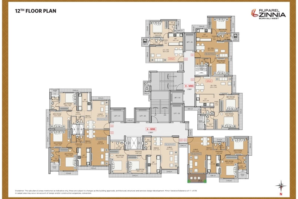 Ruparel Zinnia – Premium 2 BHK Residences in Chikoowadi, Borivali West