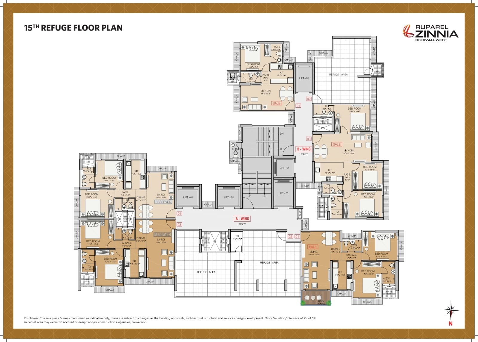 15 FP Ruparel Zinnia – Premium 2 BHK Residences in Chikoowadi, Borivali West