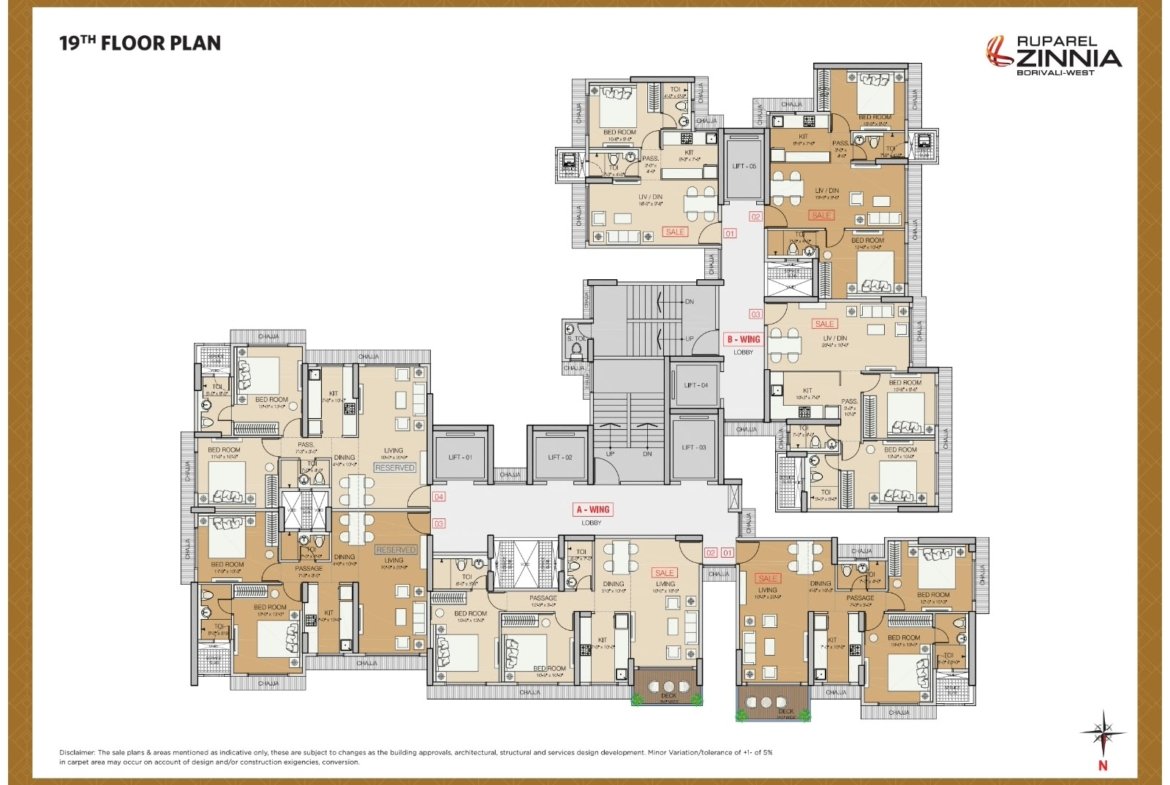 Ruparel Zinnia – Premium 2 BHK Residences in Chikoowadi, Borivali West