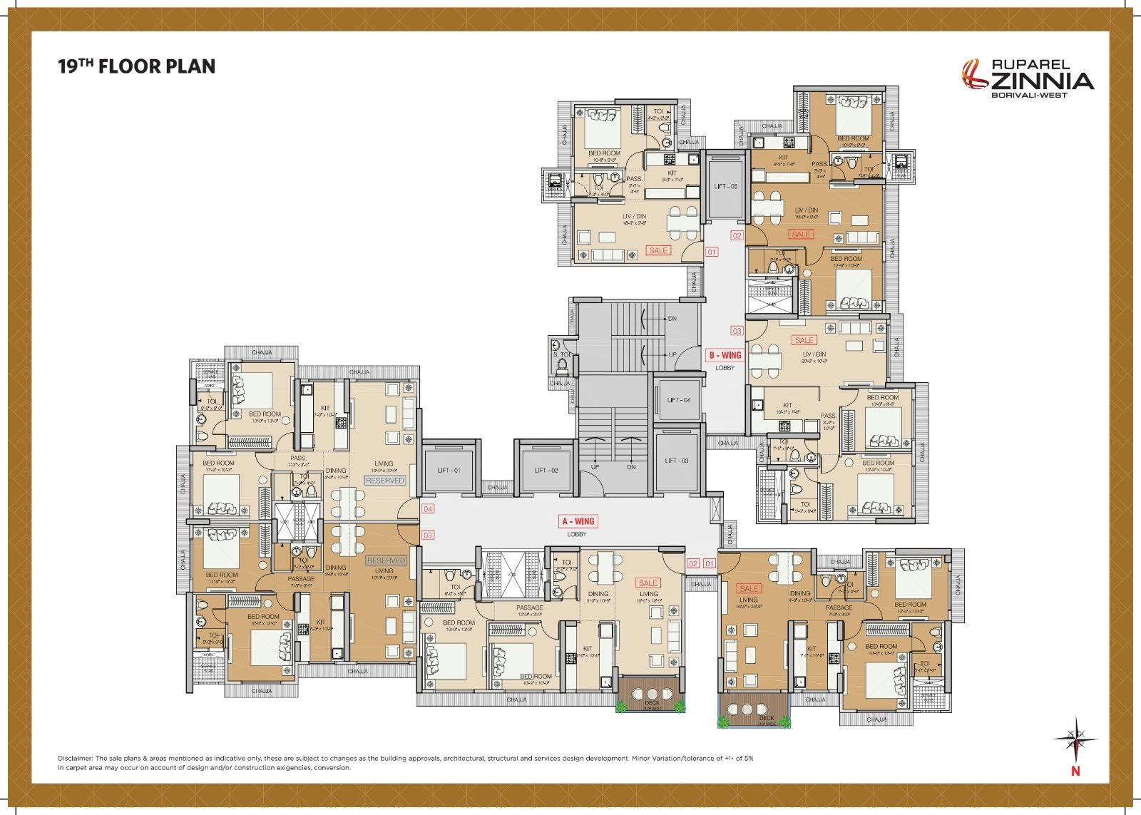 19 FP Ruparel Zinnia – Premium 2 BHK Residences in Chikoowadi, Borivali West