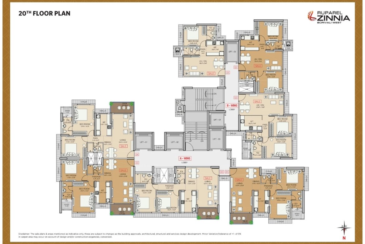 Ruparel Zinnia – Premium 2 BHK Residences in Chikoowadi, Borivali West