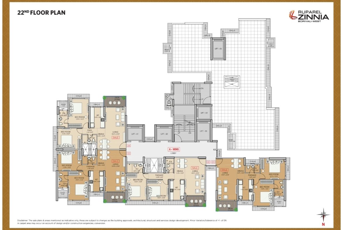 Ruparel Zinnia – Premium 2 BHK Residences in Chikoowadi, Borivali West