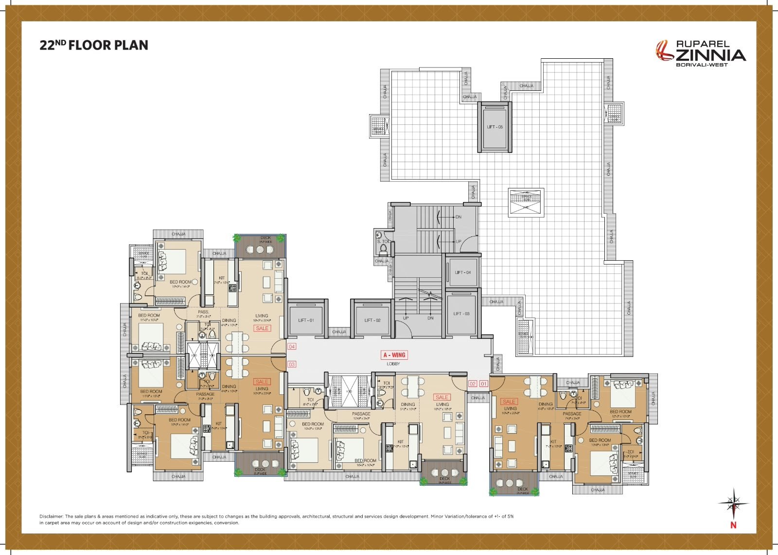 22 FP Ruparel Zinnia – Premium 2 BHK Residences in Chikoowadi, Borivali West
