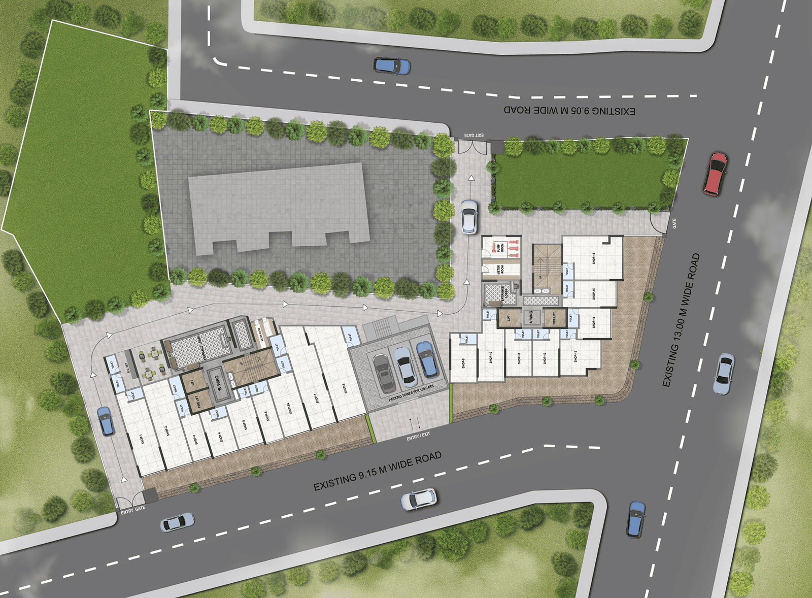 GroundFloorPlan_Compress-1 Premium Residential Project – 1 & 2 BHK Apartments, Borivali East