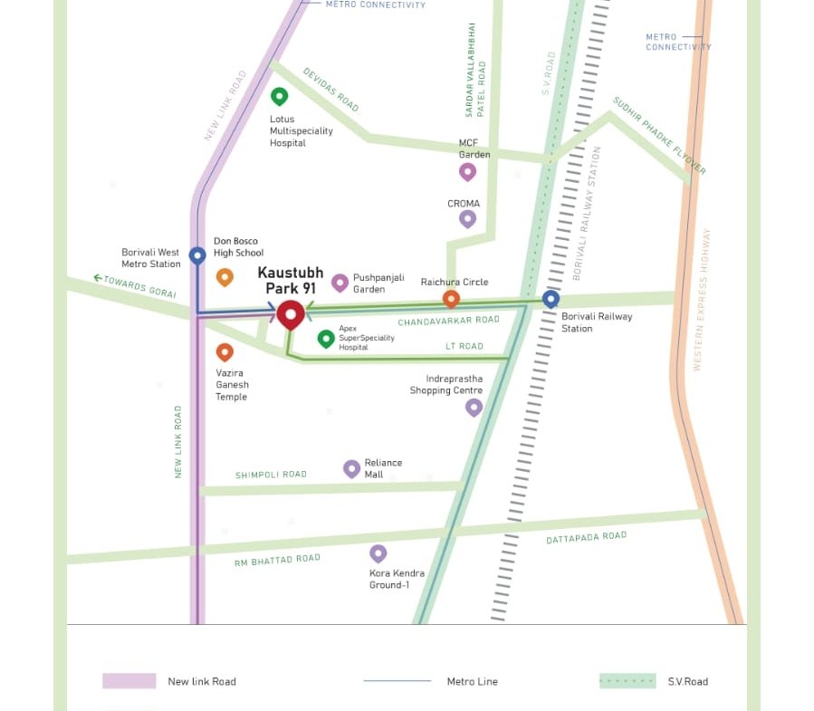 PARK 91 – PREMIUM RESIDENCES 📍 Chandavarkar Road, Borivali West