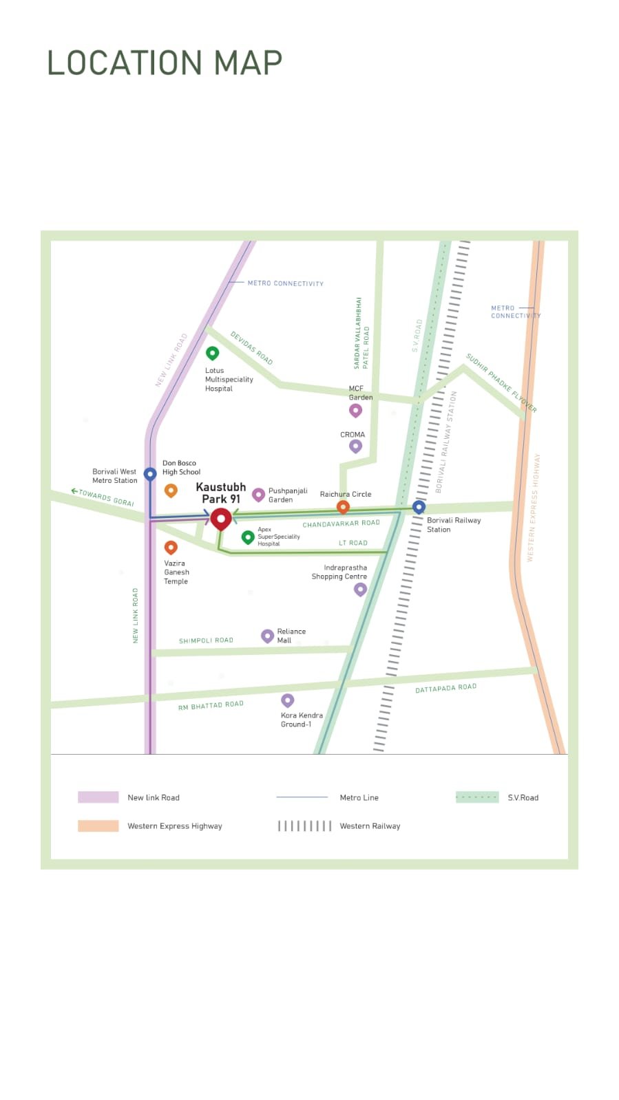 PARK 91 – PREMIUM RESIDENCES 📍 Chandavarkar Road, Borivali West