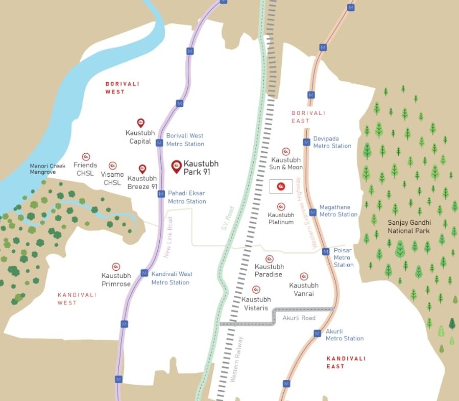 PARK 91 – PREMIUM RESIDENCES 📍 Chandavarkar Road, Borivali West