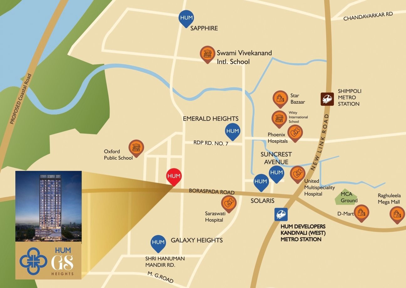  HUM GS Heights – Kandivali West | Premium Residences at Charkop