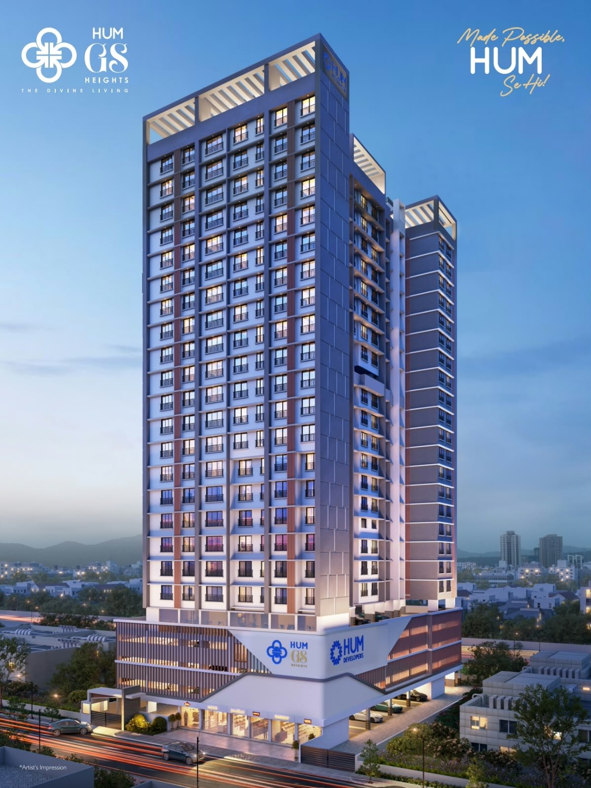  HUM GS Heights – Kandivali West | Premium Residences at Charkop