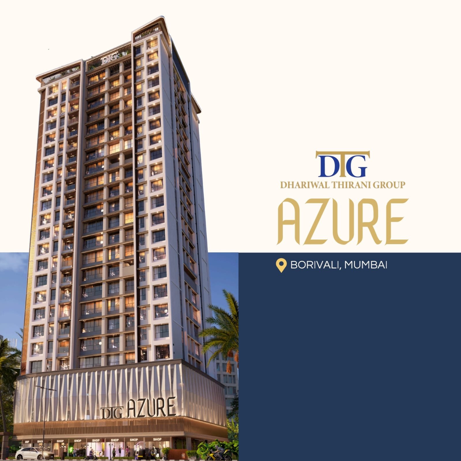 PIC 1 DTG AZURE – Premium 1 & 2 BHK Residences in Borivali West, Mumbai