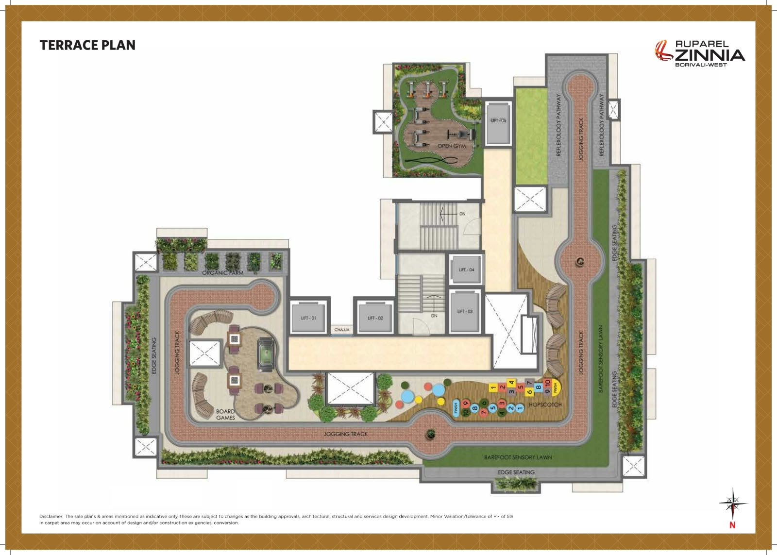 TERRACE FP Ruparel Zinnia – Premium 2 BHK Residences in Chikoowadi, Borivali West