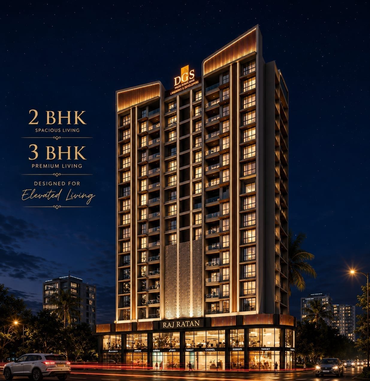 Sheetal Raj Ratan – Premium 2 & 3 BHK Residences in Borivali West
