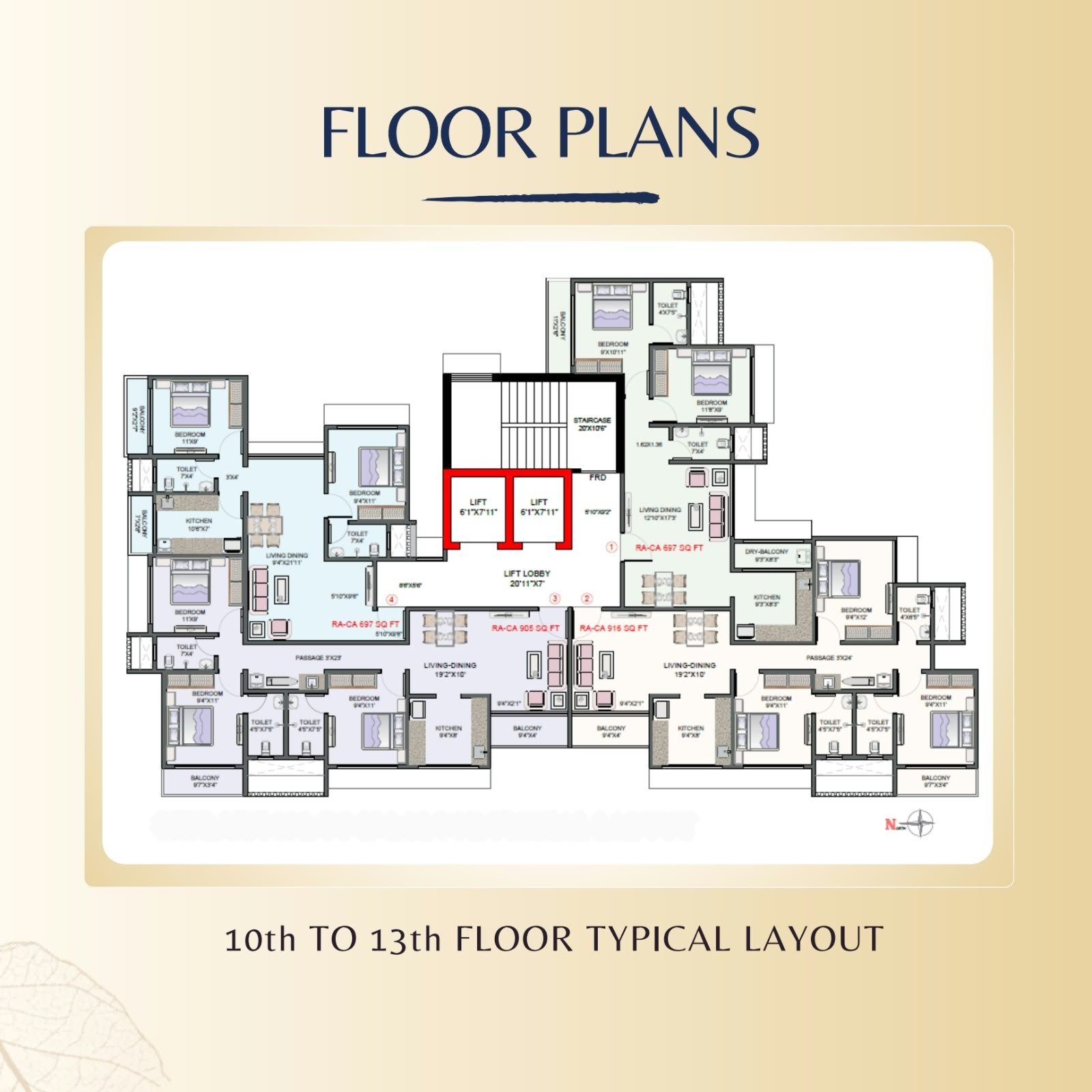 Skylark Heights – Premium 22-Storey Homes at Borivali West, Gorai