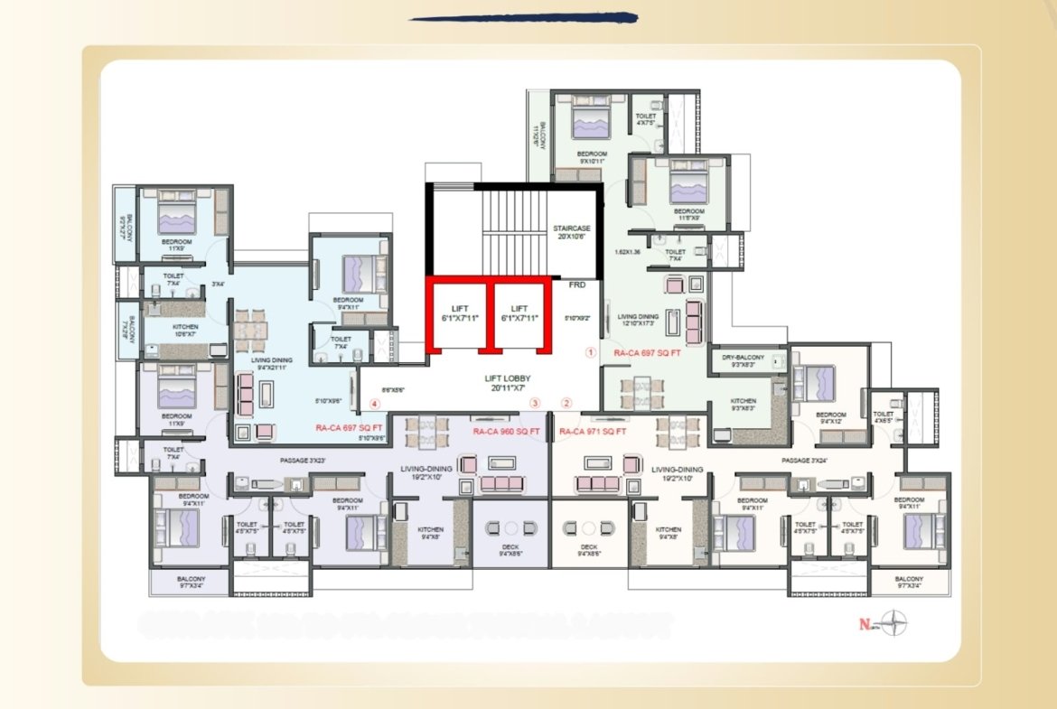 Skylark Heights – Premium 22-Storey Homes at Borivali West, Gorai