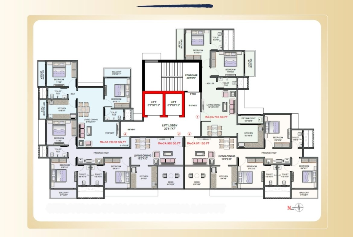 Skylark Heights – Premium 22-Storey Homes at Borivali West, Gorai