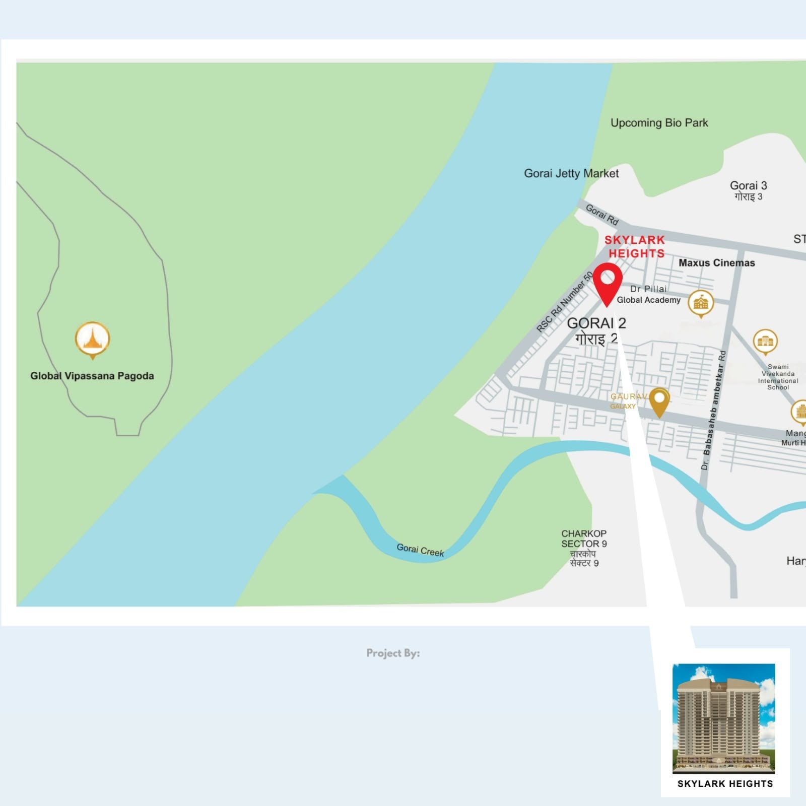 Skylark Heights – Premium 22-Storey Homes at Borivali West, Gorai